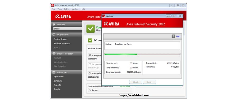 AVIRA INTERNET SECURITY CRACK