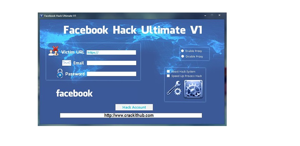 Facebook Hacker Pro 4.4 Crack