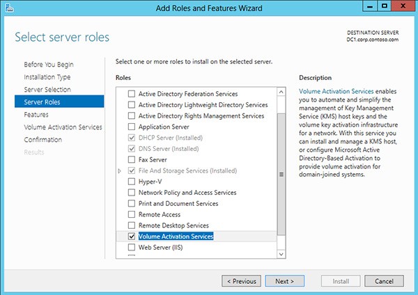 Active Directory Based Activation